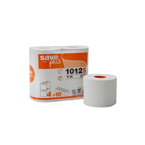 Celtex save plus toalettpapír recy, 2 réteg, 500lap, 55m, 4tekercs/csomag, 10csomag/zsák
