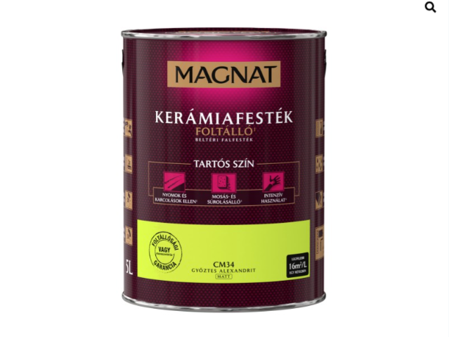 Polifarbe Magnat kerámiafesték győztes alexandrit cm34 5l