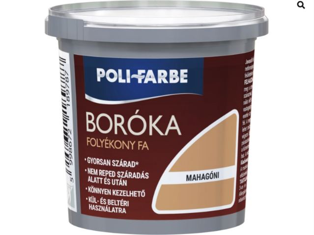 Polifaber Boróka folyékony fa mahagóni 250 g