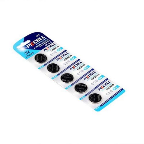 Pkcell lithium gomb elem cr2016 5darab