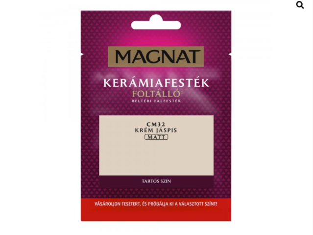 Polifarbe Magnat kerámiafesték teszter krém jáspis cm32 30ml