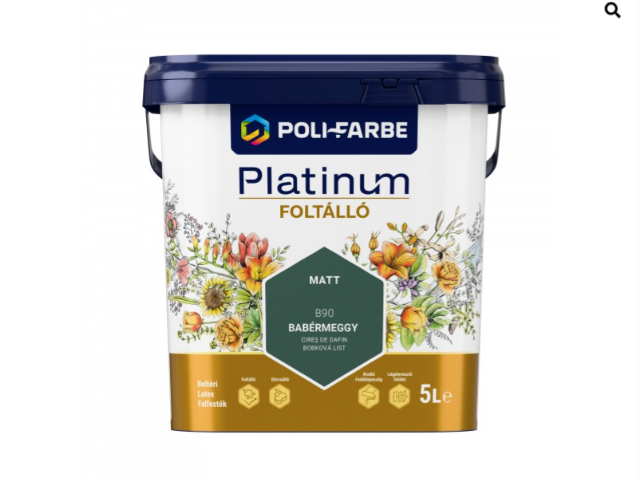 Polifarbe Platinum foltálló babérmeggy b90 5l