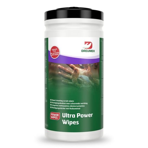 Dreumex power wipes ultra 90lap/doboz