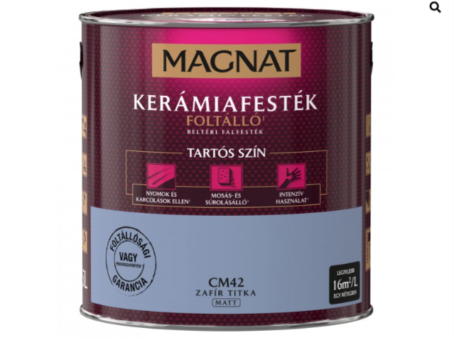 Polifarbe Magnat kerámiafesték zafír titka cm42 2,5l