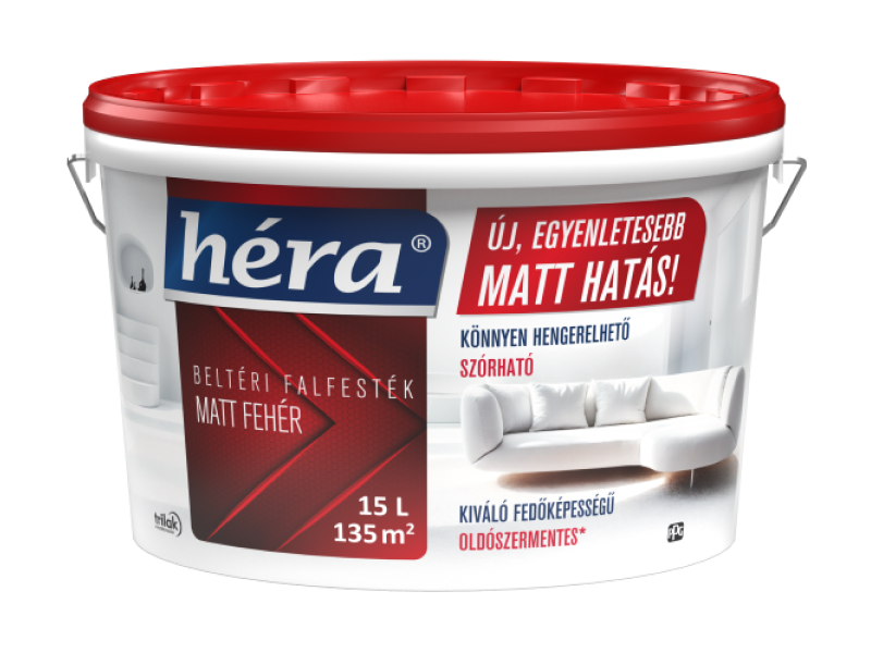 Héra beltéri falfesték 15 L