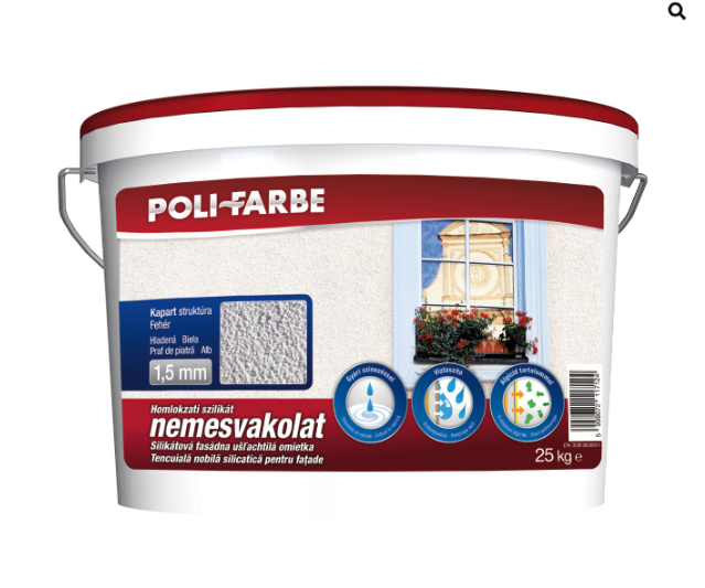 Polifarbe szilikát vak. feh. kap. (5820) 25kg