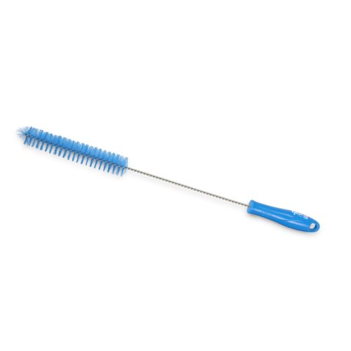 Igeax élelmiszeripari kémcső-, és üvegtisztító kefe, átmérő hossz kék 30mm, 50cm,