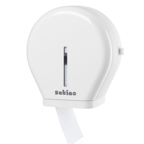 Satino wepa mini toalettpapír adagoló abs műanyag, fehér