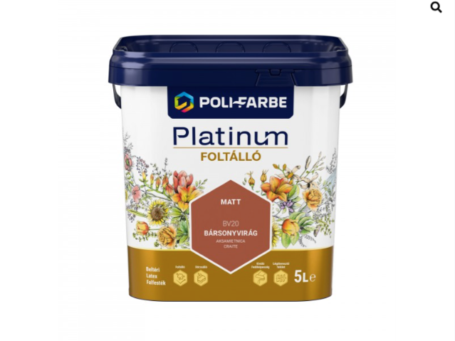 Polifarbe Platinum foltálló bársonyvirág bv20 5l