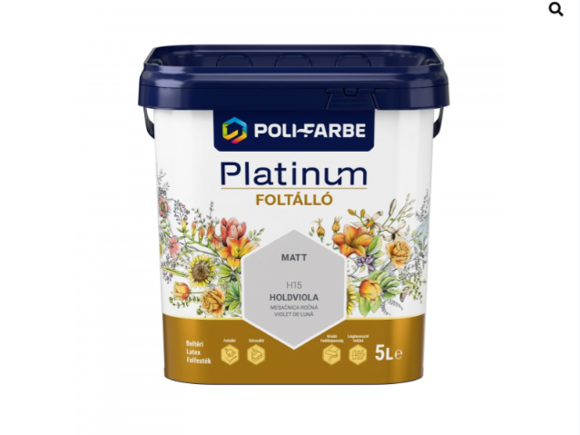 Polifarbe Platinum foltálló holdviola h15 5l