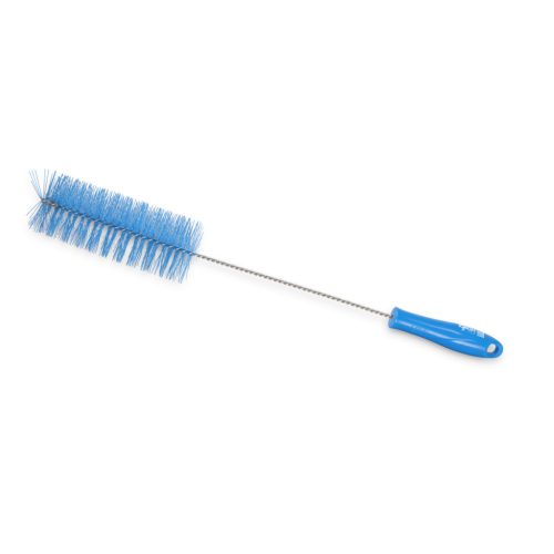 Igeax élelmiszeripari kémcső-, és üvegtisztító kefe, átmérő hossz kék 60mm, 50cm,
