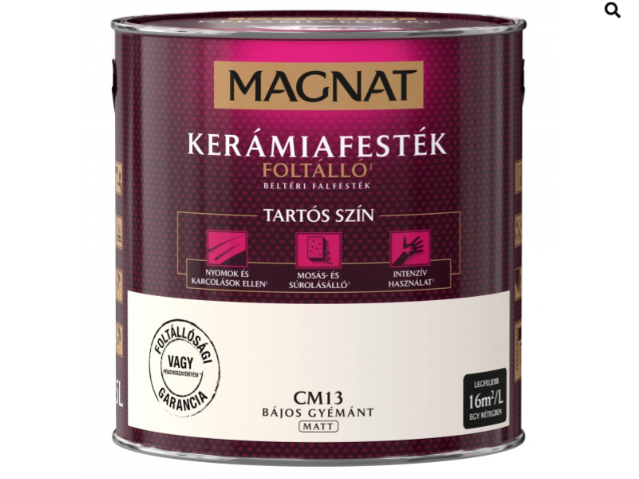 Polifarbe Magnat kerámiafesték bájos gyémánt cm13 2,5l