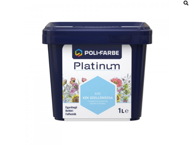 Polifarbe Platinum kék szellőrózsa k40 1l