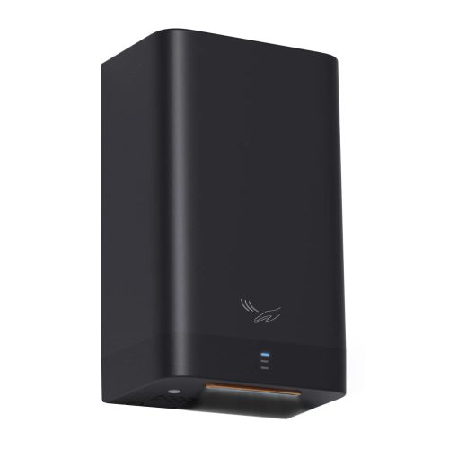 Kézszárító slim mini, fekete, műanyag 900w
