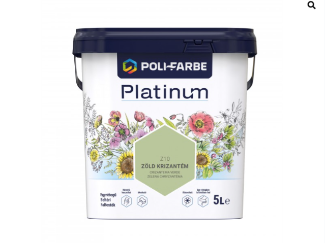 Polifarbe Platinum zöld krizantém z10 5l
