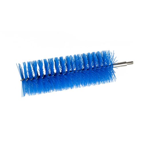 Igeax élelmiszeripari kémcső-, és üvegtisztító kefe fej, átmérő hossz kék 64mm, 23cm,