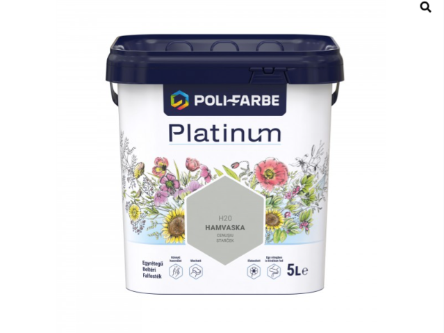 Polifarbe Platinum hamvaska h20 5l