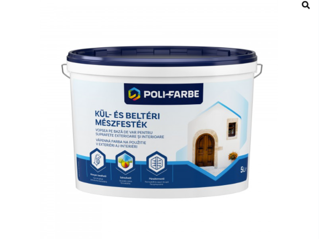 Polifarbe kül- és beltéri mészfesték 5 l