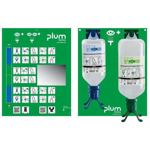Plum combi station duo elsősegély szemkimosó állomás
