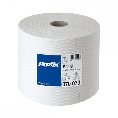 Profix strong ipari törlőkenő fehér, 1 rétegű, 500 lap/tekercs, 1 tekercs/zsugor