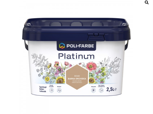 Polifarbe Platinum barna orchidea bo40 2,5l