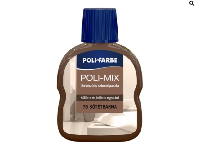 Polimix univerzális színezőpaszta 75 sötétbarna 100 ml