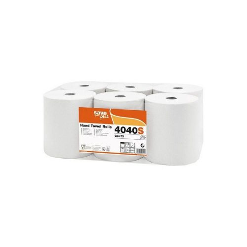 Celtex save plus tekercses kéztörlő recy, 2 réteg, 130m, 6 tekercs/karton
