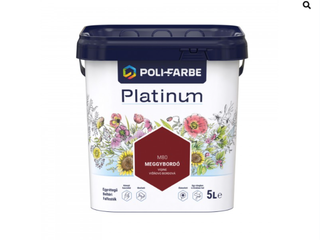 Polifarbe Platinum meggybordó m80 5l