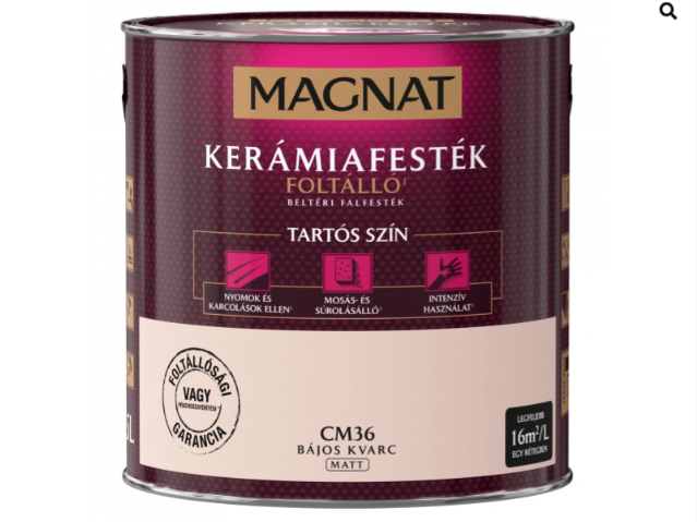 Polifarbe Magnat kerámiafesték bájos kvarc cm36 2,5l