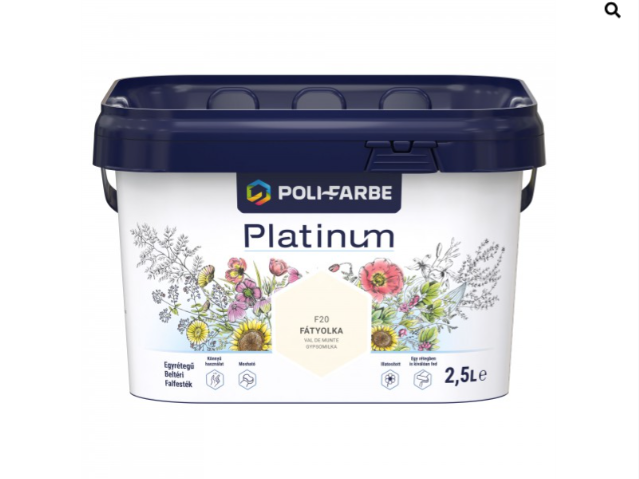 Polifarbe Platinum fátyolka f20 2,5l