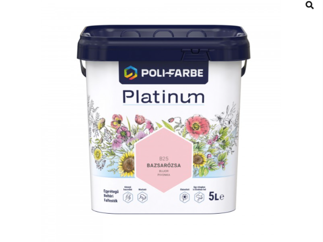 Polifarbe Platinum bazsarózsa b25 5l