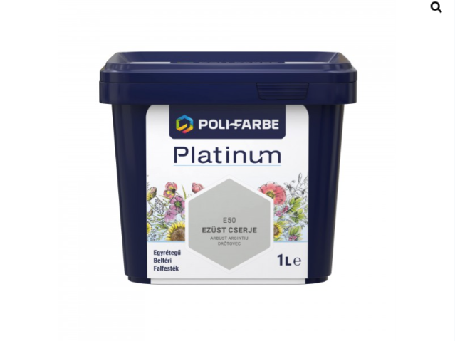 Polifarbe Platinum ezüst cserje e50 1l
