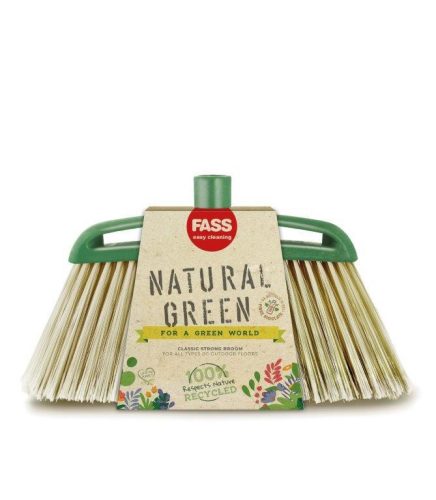 Fass natural green kültéri seprűfej zöld