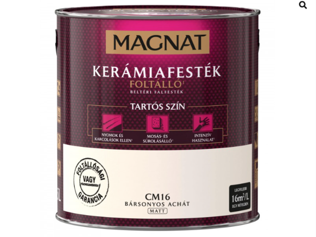 Polifarbe Magnat kerámiafesték bársonyos achát cm16 2,5l