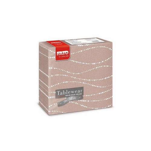 Fato airlaid szalvéta perle hazelnut 40x40cm 50 lapos
