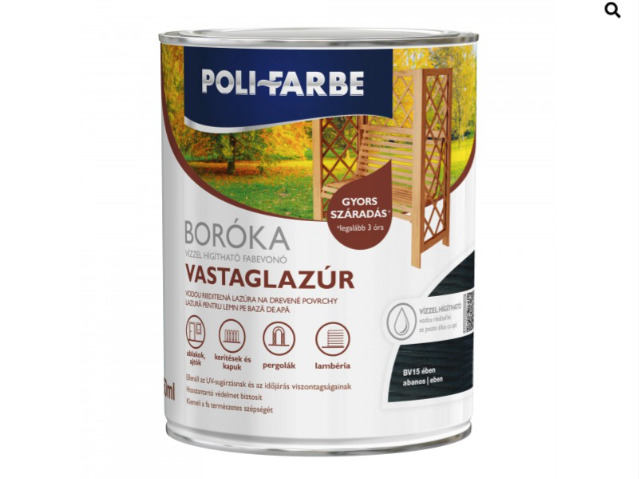 Polifaber Boróka lazúr ében 0,75l