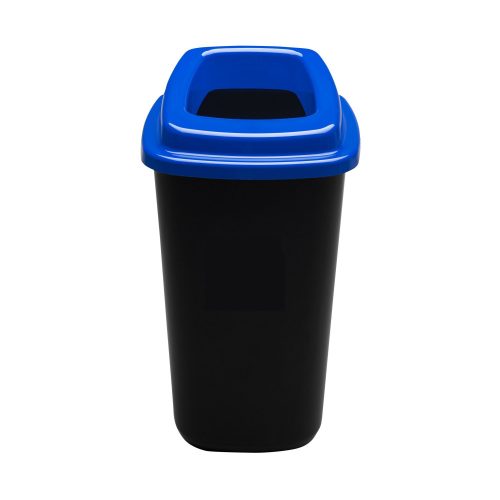 Plafor sort szelektív hulladékgyűjtő, szemetes kék/fekete 28l