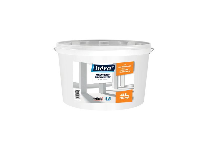 Héra mennyezet- és falfesték 4 L