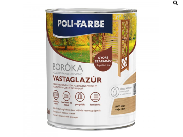 Polifaber Boróka lazúr tölgy 0,75l