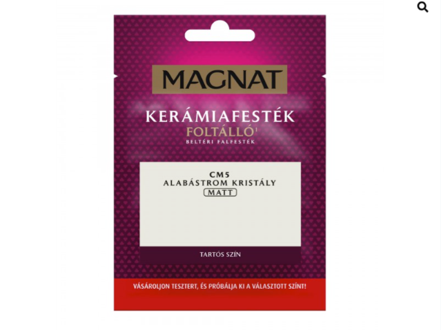 Polifarbe Magnat kerámiafesték teszter alabástrom kristály cm5 30ml