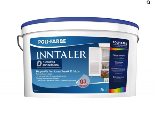 Polifarbe Inntaler diszperziós homlokzatfesték 15 l d bázis (új recept)