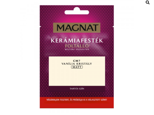 Polifarbe Magnat kerámiafesték teszter vanília kristály cm7 30ml