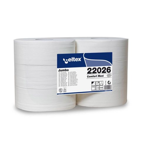 Celtex comfort maxi toalettpapír fehér 26cm 2 réteg, 260m, 6 tekercs/zsugor
