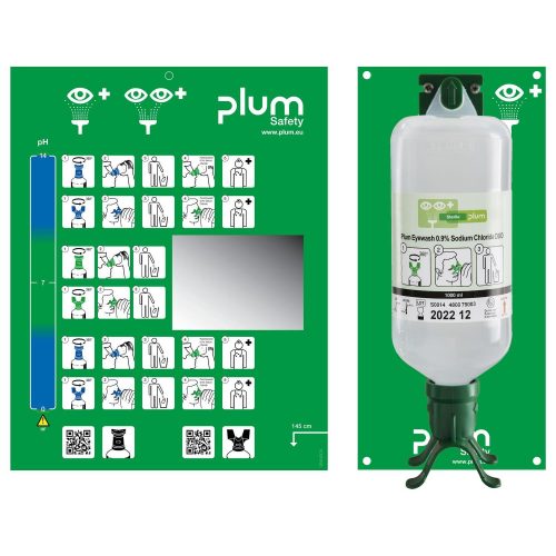 Plum duo szemkimosó állomás elsősegély szemkimosóval 1000 ml