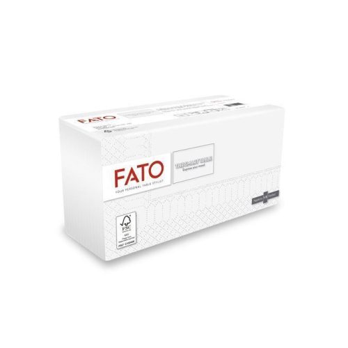 Fato szalvéta fehér 33x33cm 1/8-os 2rétegű 50 lap/csomag