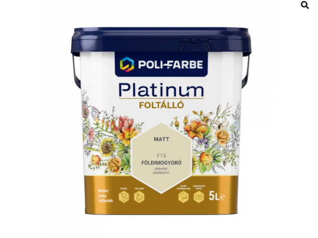 Polifarbe Platinum foltálló földimogyoró f15 5l