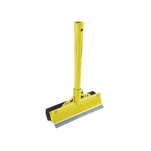 Gumibetétes ablaklehúzó szivaccsal sárga széles 22cm