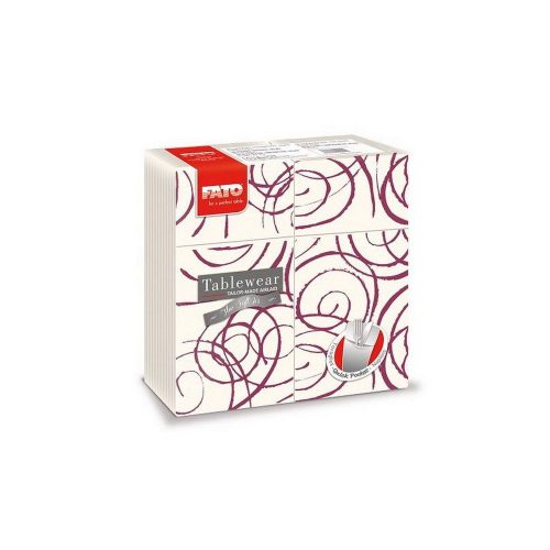 Fato airlaid szalvéta quick pocket magie bordeaux 40x40cm 40 lapos