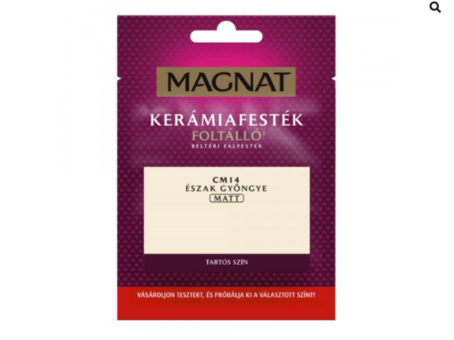 Polifarbe Magnat kerámiafesték teszter észak gyöngye cm14 30ml