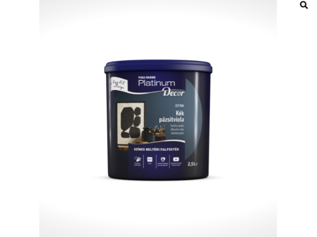 Polifarbe Platinum decor kék pázsitviola d70k 2,5l